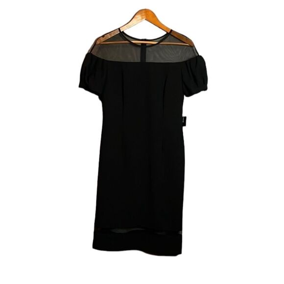 NWT! Betsy & Adam black short sleeve dress - Picture 1 of 6